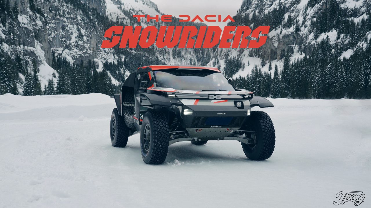 Dacia Sandrider Snowrider flaine Jpog Photographe automobile lyon grenoble